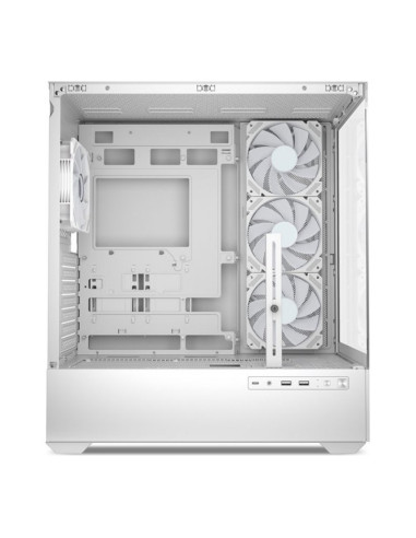 Sharkoon AK6 RGB Blanca ATX Caja para PC