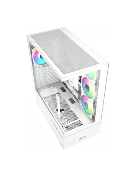 Sharkoon AK6 RGB Blanca ATX Caja para PC
