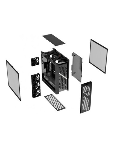 Asus ROG Strix Helios II GX601S Black e-ATX Caja para PC