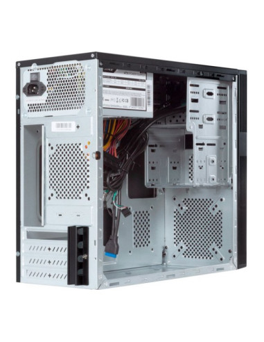 UNYKAch Grey Rain Evo con fuente 500W Micro-ATX Caja para PC