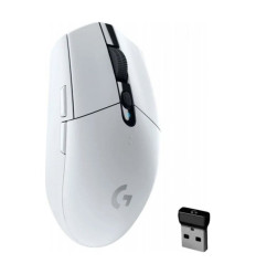 Logitech G305 Lightspeed Blanco Ratón Gaming Inalámbrico