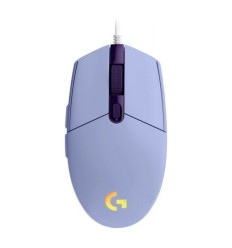 Logitech G G102 LightSync Lila Ratón Gaming
