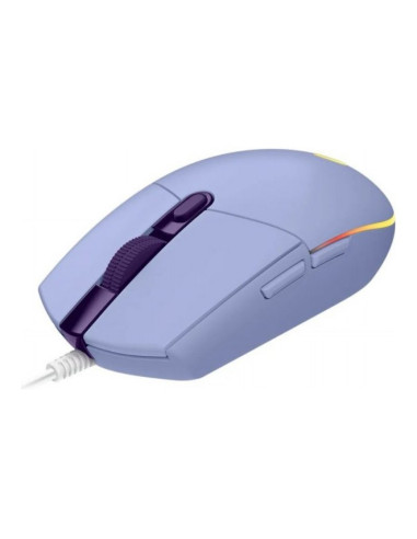 Logitech G G102 LightSync Lila Ratón Gaming