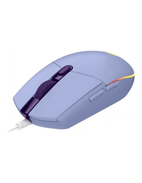 Logitech G G102 LightSync Lila Ratón Gaming