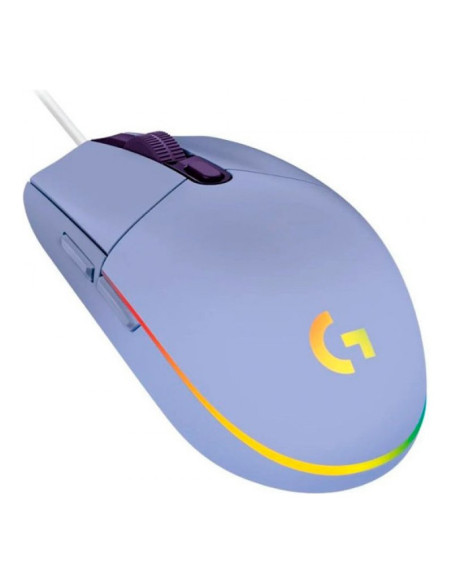 Logitech G G102 LightSync Lila Ratón Gaming