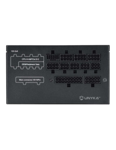 UNYKAch Atilius 3.1 (PCIe 5.1) Fuente de alimentación 850W