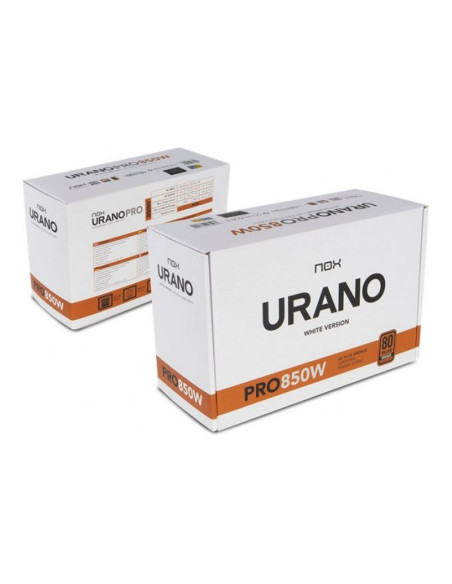 NOX Urano Pro 850W Blanca Fuente de alimentación 850W