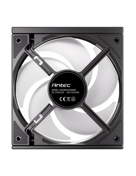 Antec Connect 120 Reverse aRGB 120mm Pack de 3 ventiladores PC
