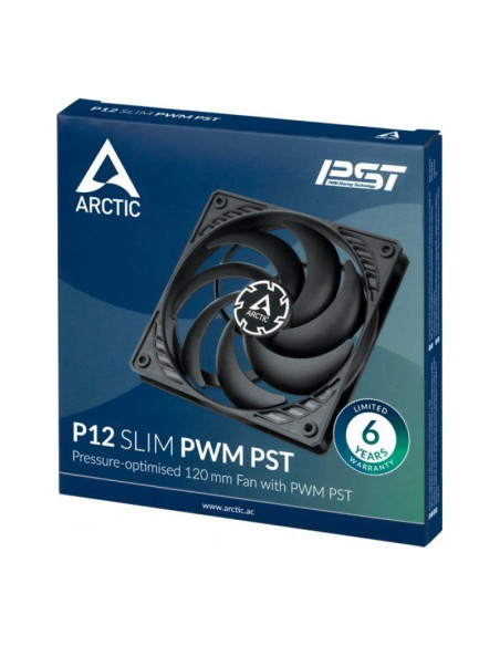 Arctic P12 Slim PWM PST 120mm Ventilador PC