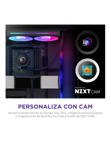 NZXT Kraken Plus 240 RGB 240mm Refrigeración Líquida PC