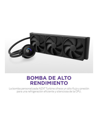 NZXT Kraken Plus 360 360mm Refrigeración líquida PC