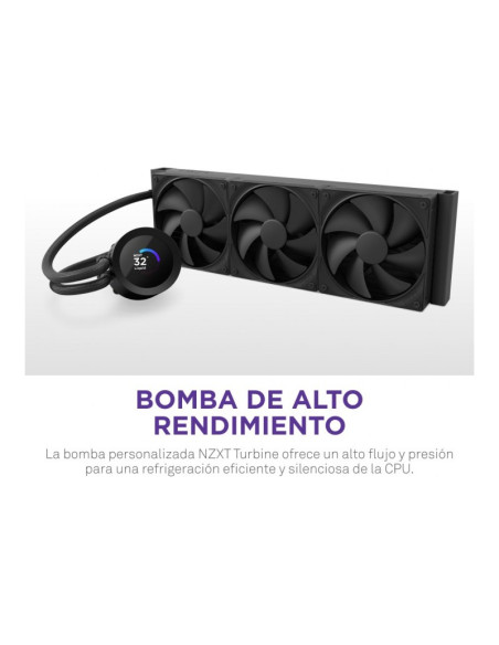 NZXT Kraken Plus 360 360mm Refrigeración líquida PC