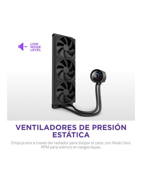 NZXT Kraken Plus 360 360mm Refrigeración líquida PC