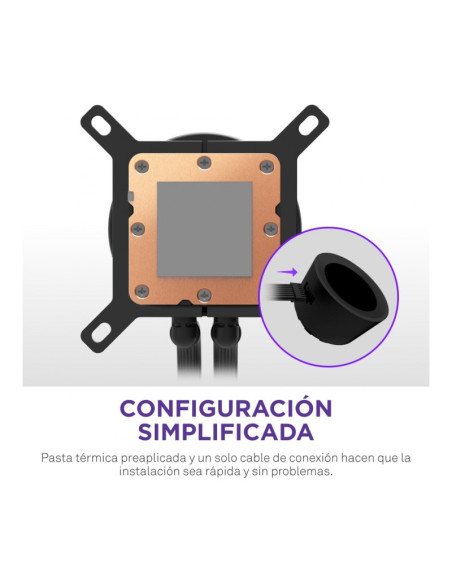NZXT Kraken Plus 240 240mm Refrigeración líquida PC