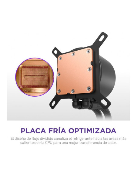 NZXT Kraken Plus 240 240mm Refrigeración líquida PC
