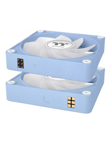 Thermaltake CT120 EX Reverse aRGB Hydrangea Blue 120mm Pack de 3 ventiladores PC