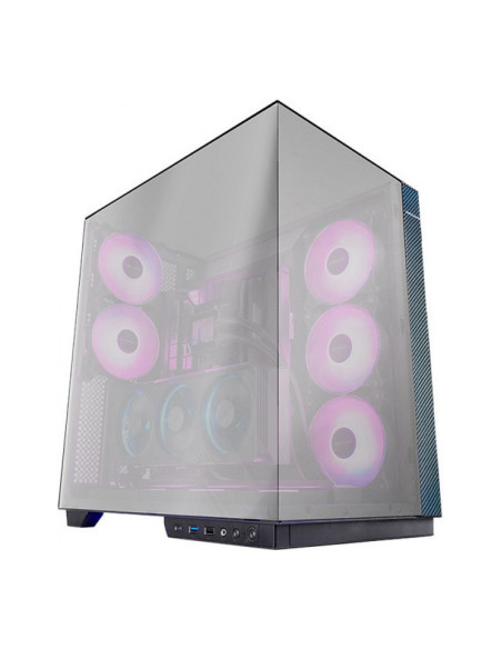 Mars Gaming MC-3GFPRO Cristal Cromado Caja ATX
