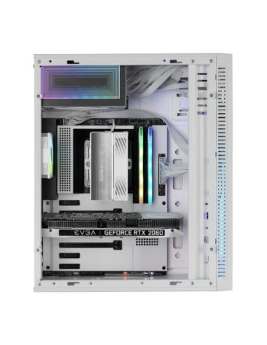 Mars Gaming MC-BLAZE Blanca Caja ATX