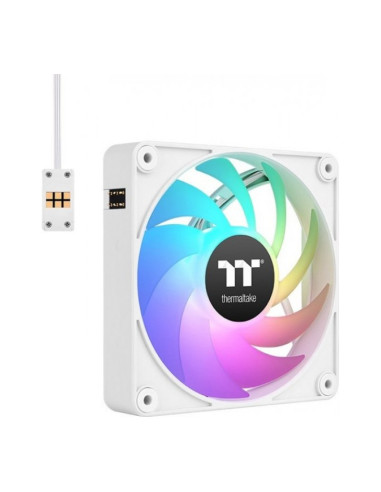 Thermaltake CT140 EX Reverse aRGB Blanco 140mm Pack de 3 ventiladores PC