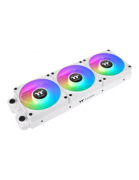 Thermaltake CT140 EX Reverse aRGB Blanco 140mm Pack de 3 ventiladores PC