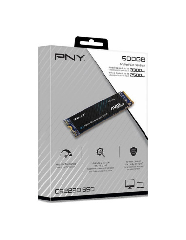SSD PNY CS2230 500GB PCIe 3.0 NVMe M.2