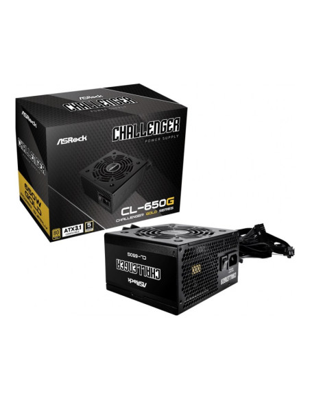 ASRock CL-650G ATX 3.1 Fuente de Alimentación 650W