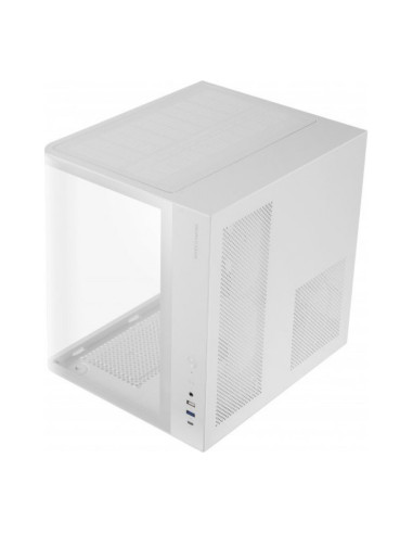 Mars Gaming MC-CURV Blanca ATX Caja para PC