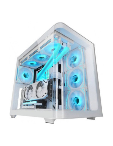 Mars Gaming MC-FUSION Blanca ATX Caja para PC