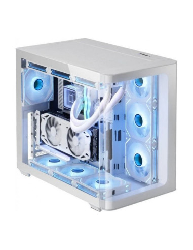 Mars Gaming MC-FUSION Blanca ATX Caja para PC