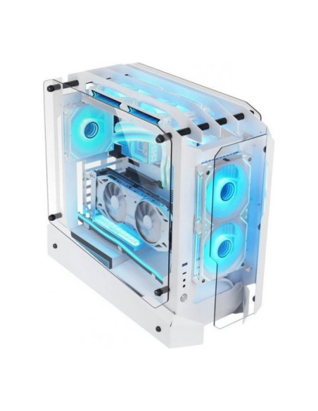 Mars Gaming MC-EDGE Blanca ATX Caja para PC