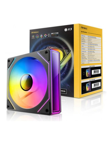 Antec Vision 120R aRGB 120mm Pack de 3 Ventiladores PC
