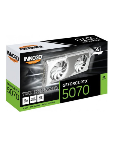 Inno3D GeForce RTX 5070 Twin X2 OC White 12GB GDDR7 DLSS4