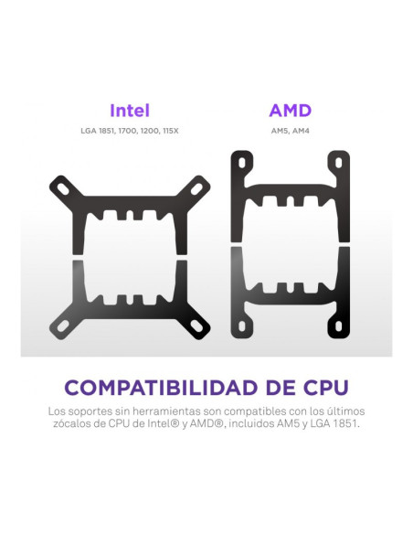 NZXT Kraken Plus 280 280mm Refrigeración líquida PC
