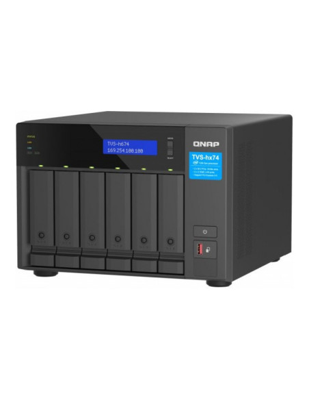 Qnap TVS-h674 (6 bahías) i5 12400 32GB RAM