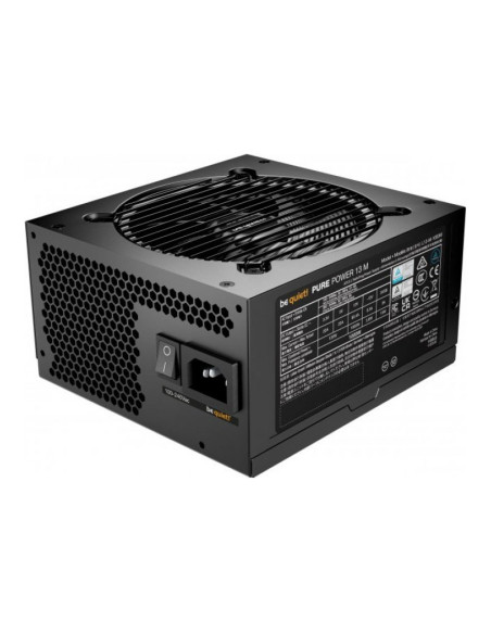 Be Quiet! Pure Power 13M ATX 3.1 (PCIe 5.1) Fuente de alimentación 1000W