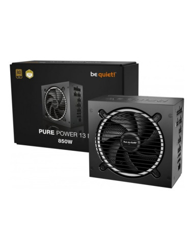 Be Quiet! Pure Power 13M ATX 3.1 (PCIe 5.1) Fuente de alimentación 850W