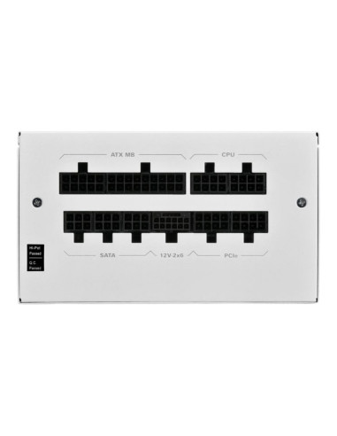 Sharkoon Rebel P20 Fuente de alimentacion Blanca 1000W