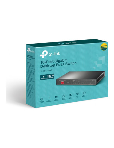 TP-Link TL-SG1210MP Switch 10 puertos