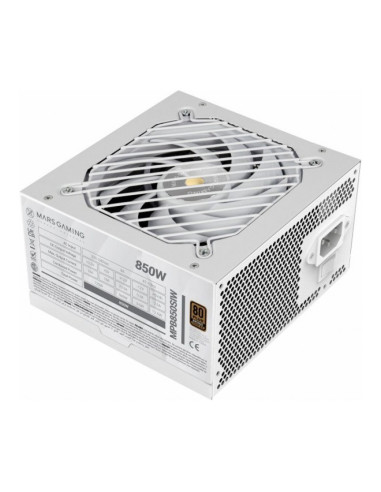 Mars Gaming MPB850SI Fuente de alimentación Blanca 850W