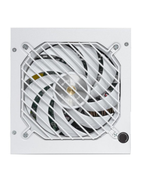 Mars Gaming Vulcano MPVU750SI Fuente de alimentación Blanca 750W