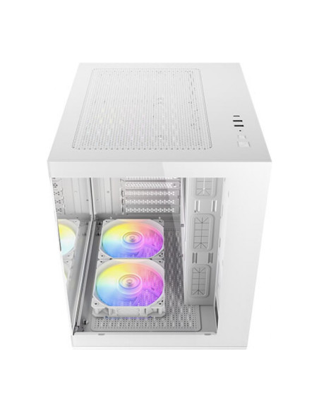 Antec CX60M aRGB Blanca Micro-ATX Caja para PC
