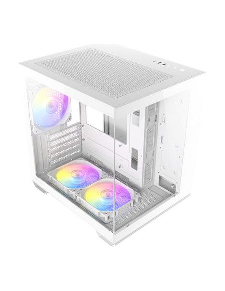 Antec CX60M aRGB Blanca Micro-ATX Caja para PC