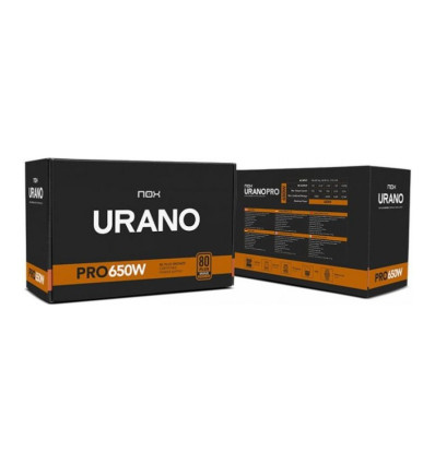 NOX Urano Pro 650W Fuente de alimentación 650W