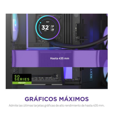 NZXT H9 Flow RGB+ (2025) ATX Caja para PC