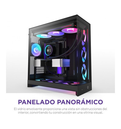 NZXT H9 Flow RGB+ (2025) ATX Caja para PC