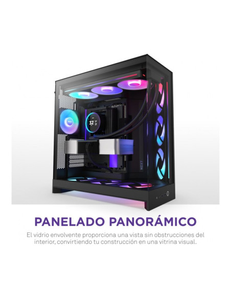NZXT H9 Flow RGB+ (2025) ATX Caja para PC