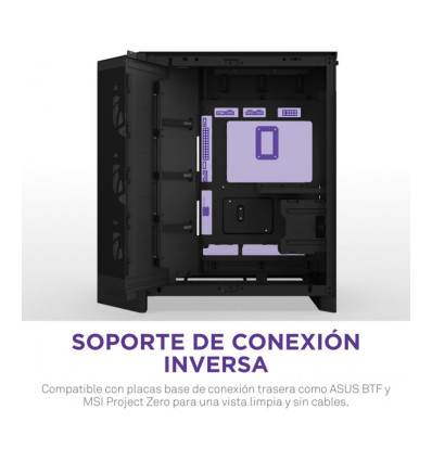 NZXT H9 Flow RGB+ (2025) ATX Caja para PC