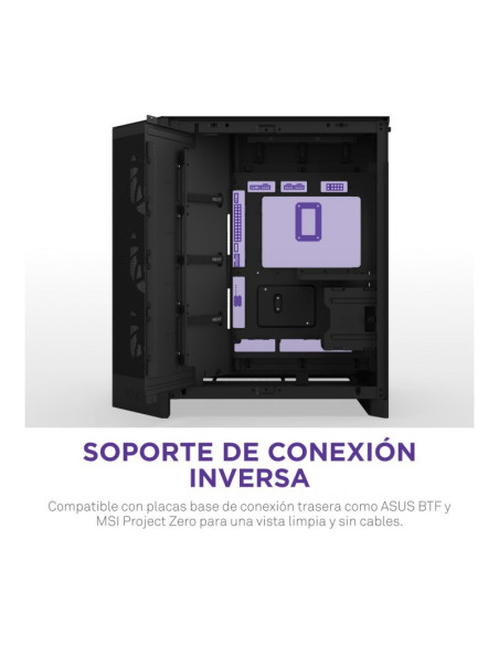 NZXT H9 Flow RGB+ (2025) ATX Caja para PC