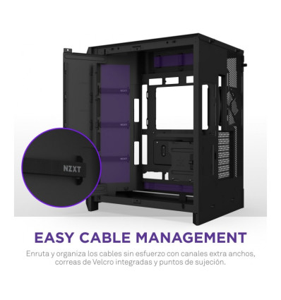 NZXT H9 Flow RGB+ (2025) ATX Caja para PC