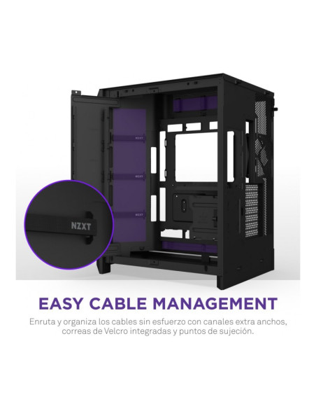 NZXT H9 Flow RGB+ (2025) ATX Caja para PC